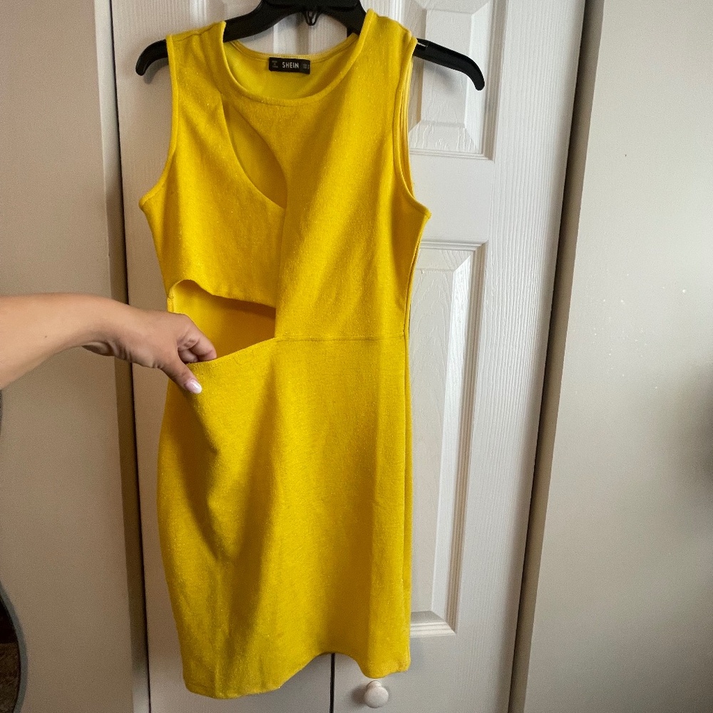 SHEIN cutout dress M